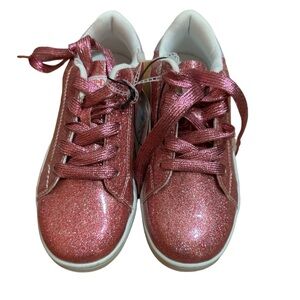 Limited Too Youth Girls US Size 3 Glitter Pink Shoes New with Tags